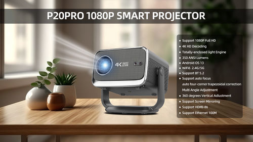 Latest company news about FLYIN P20Pro - 1080Psmart projector that redefines your viewing experience!