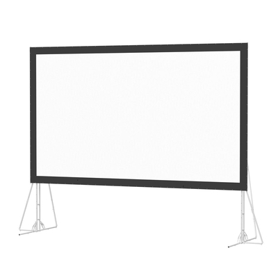 350 Inches Foldable Projector Screen Remote Control Easy Carrying