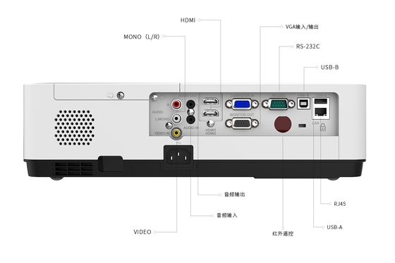 4300 Lumens Wireless Projectors Portable Lcd Projector For Classrooms