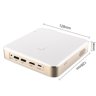 Mini S350 1080P Full HD DLP 4K 3D Home Theater Projectors WIFI Android 9 Built-in Battery