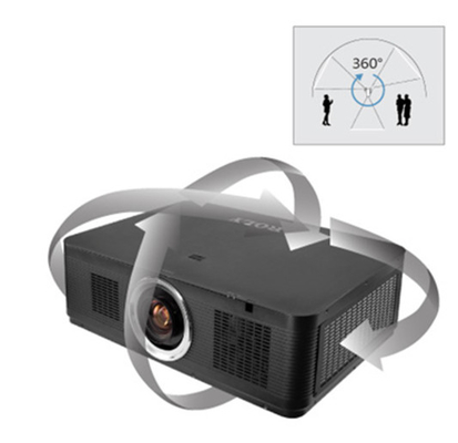Flyin RL-K1 3D High WUXGA 3LCD Outdoor Home Theatre Projector High Brightness 10000 Lumens Supports 4K