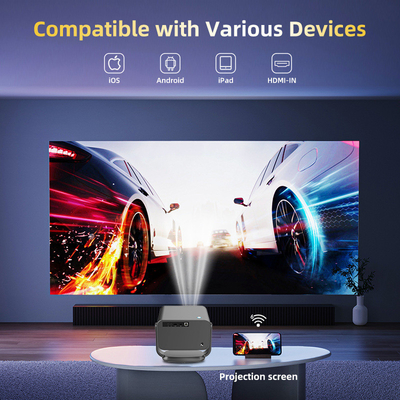 FLYIN P20 Pro 4K 350Lms 1080P Full HD Projector Auto Focus Lens LCD Lamp Android 13 Airplay Portable Home Theater Use