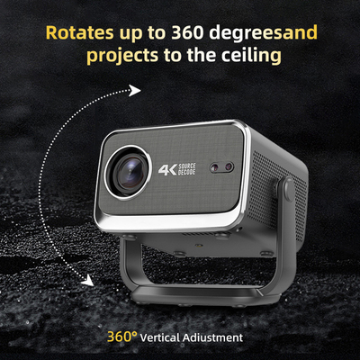 FLYIN P20 Pro 4K 350Lms 1080P Full HD Projector Auto Focus Lens LCD Lamp Android 13 Airplay Portable Home Theater Use