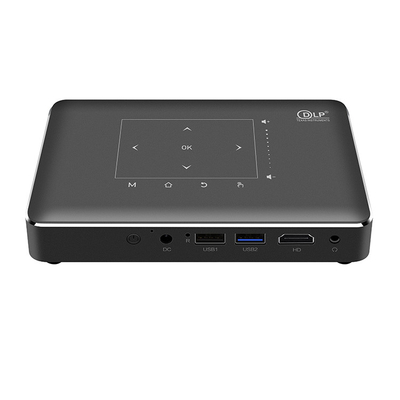 Flyin P10-II Hot Sale Custom Logo Mini 3D 4K 150 Lumens DLP 9000mAh Android 9.0 Projector