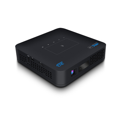 Flyin P15 1080P Full HD DLP Projector Portable WIFI Android 9 IOS Home Theater 4K Auto 3D Stereo Built-in 4-hour Battery Manual focus