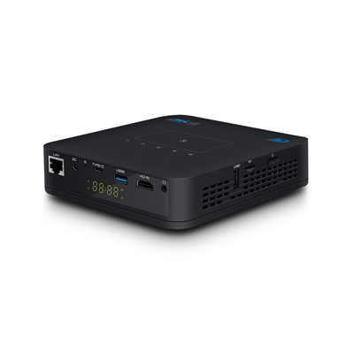 Flyin P15 1080P Full HD DLP Projector Portable WIFI Android 9 IOS Home Theater 4K Auto 3D Stereo Built-in 4-hour Battery Manual focus