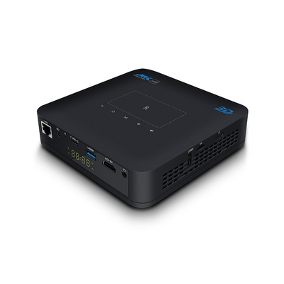 Flyin P15 1080P Full HD DLP Projector Portable WIFI Android 9 IOS Home Theater 4K Auto 3D Stereo Built-in 4-hour Battery Manual focus