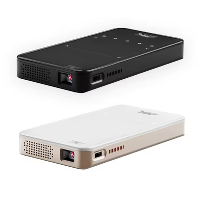 Flyin S90 4K Mini Portable Android Smart DLP Projector WIFI Bluetooth Enabled Shaped Mobile Phone US Plug LED Lamp 3D Battery