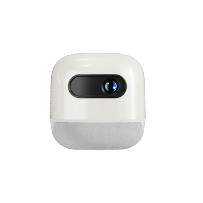 FLYIN M2 Android mini square DLP projector portable with built-in battery 4K outdoor camping proyector