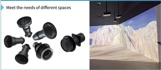 Flyin 7500 Lumens DLP Laser Projector Create an Immersive Room with WUXGA Resolution, 4K Active 3D Support, 0.8 DMD Chip, Manual Focus &amp; Lens Shift