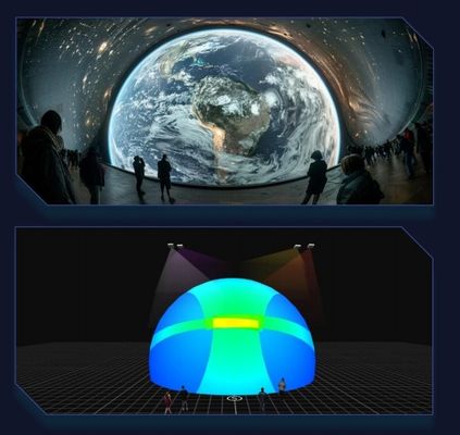 Flyin A1 4K Distributed Converged Server Edge Fusion Dome 3D Mapping Immersive Room Large Venue Projection System