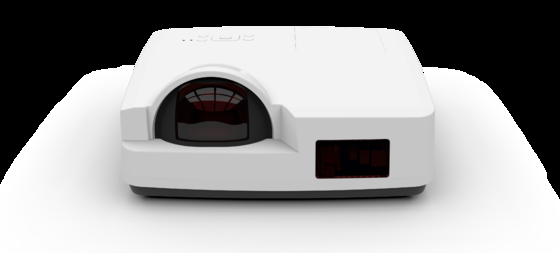 3LCD Short Focus Fisheye Lens Church Video Projectors 4500 Lumens