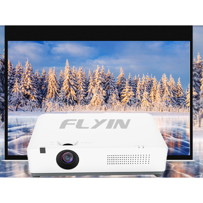 Flyin-C40W+ WXGA 4200 Lumens 3LCD Laser Projector Android Smart Business Conference Classroom Educational Projector