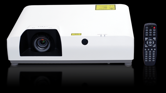 Flyin-E7U 7500 Lumens WUXGA 3LCD Laser Projector 1.6x Zoom 5000000:1 Contrast 4K for Large Venue Church Education