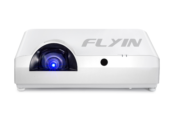 Flyin-C90SW+ 4200  Lumens WXGA 3LCD Laser Short throw Projector Built-in Android 5000000:1 Contrast for Education Business