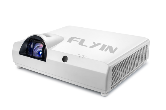 Flyin-C90SW+ 4200  Lumens WXGA 3LCD Laser Short throw Projector Built-in Android 5000000:1 Contrast for Education Business