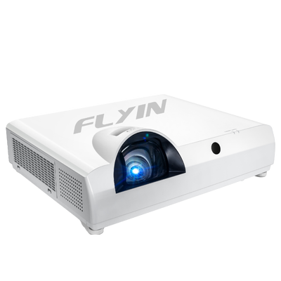 Flyin-C90SW+ 4200  Lumens WXGA 3LCD Laser Short throw Projector Built-in Android 5000000:1 Contrast for Education Business