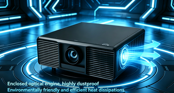 Laser DLP Projector with 13,000 Lumens Brightness 4K Compatible for Large Venue Outdoor Use