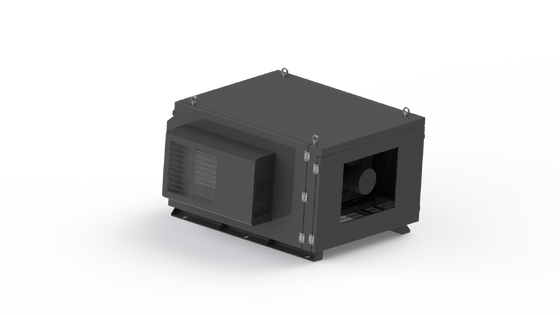 Outdoor Projector Constant Temperature Enclosure IP65 IP66 Dual System Cooling Heating 15-50℃ for 5000-50000Lm Projectors