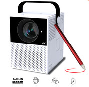 Interactive 3200 Lumens Portable LED Projectors Game Movie Proyector