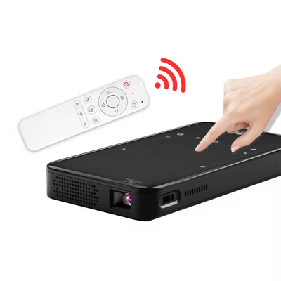 Flyin S90 4K Mini Portable Android Smart DLP Projector WIFI Bluetooth Enabled Shaped Mobile Phone US Plug LED Lamp 3D Battery