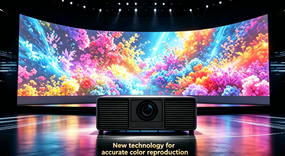 Laser DLP Projector with 13,000 Lumens Brightness 4K Compatible for Large Venue Outdoor Use