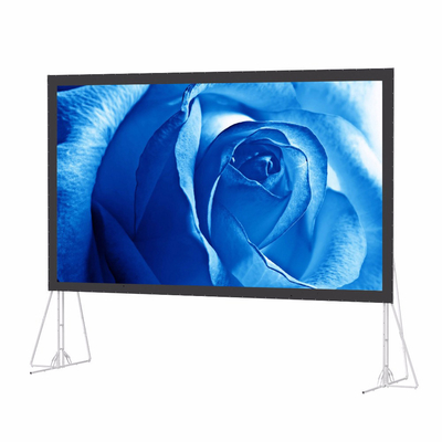 Flexible Fast Folding Frame Projector Screen Easy Carrying Box